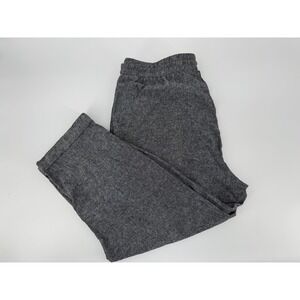 Jones New York Linen Blend Pants 1x Signature Gray Women's‎ Drawstring